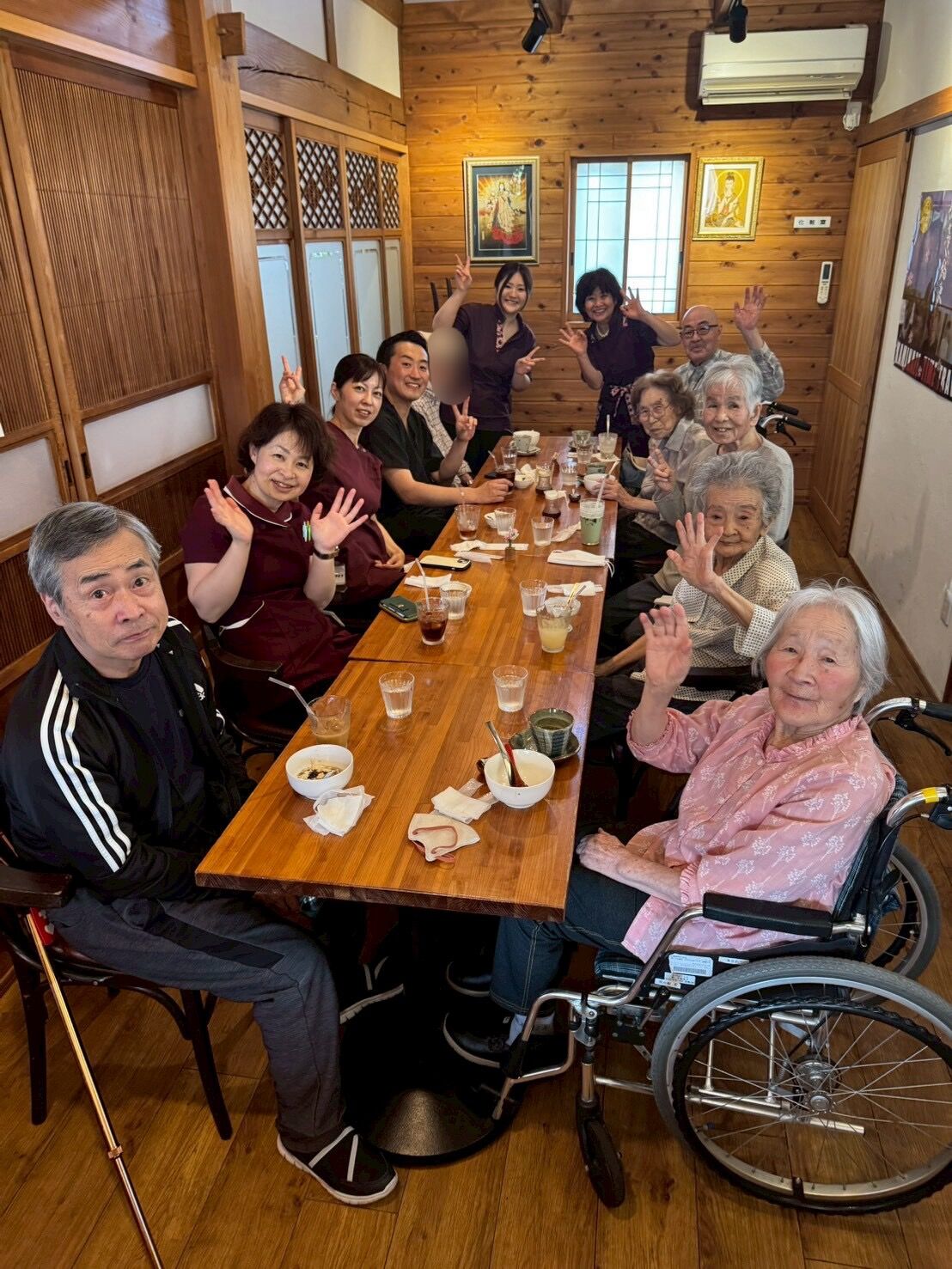 ☆安城市赤松町にある〜和ごころ茶房咲夢〜にお出掛けレク☆